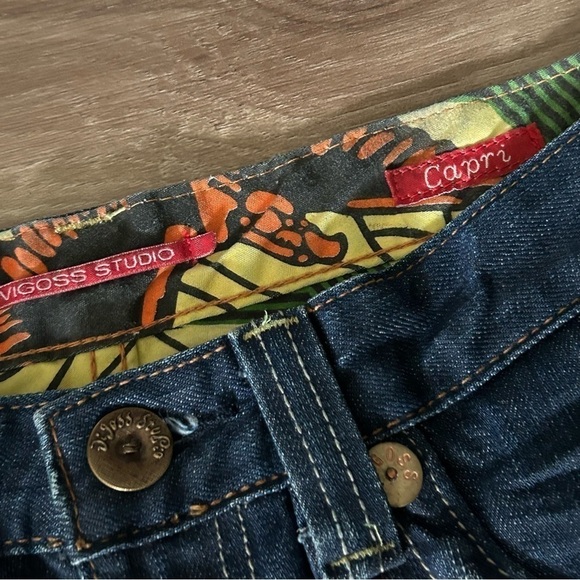 VOGOSS STUDIO Blue Bentley Capri Women Size 26 - Picture 10 of 13